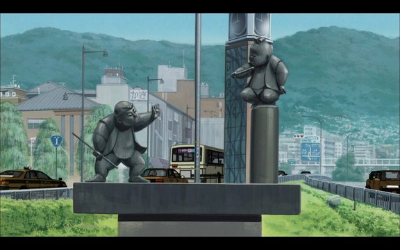 源義経・弁慶像